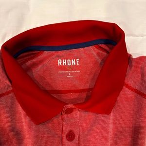 Rhone Delta Pique Polo Size Large